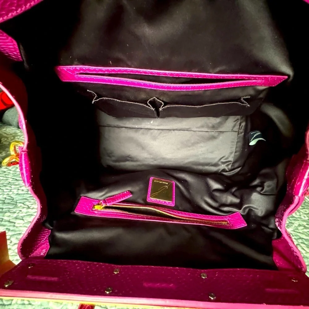 Brian Atwood Bags | Brian Atwood Genuine Snakeskin Bag Color: Magenta